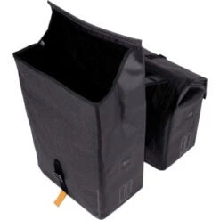 Basil Urban Dry Dubbele Fietstas Charcoal Melee
