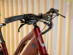 Stromer ST1 Comfort 814Wh Showmodel -Cube Shop STROMER ST1 DEEP RED DETAILFOTO STUUR 1922