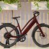 Stromer ST1 Comfort M 814Wh Showmodel -Cube Shop STROMER ST1 DEEP RED ZIJAANZICHT 0897