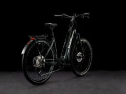 Cube Kathmandu Hybrid EXC 750 2024 Lage Instap -Cube Shop cube kath hybrid zwart dames hoofd a20c